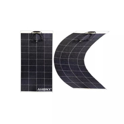Un buen precio. 150w 160w Panel solar flexible paneles de techo semiflexibles fuera de la red sistema de energía solar para Rv Camp Generadores portátiles Vans Valla en línea