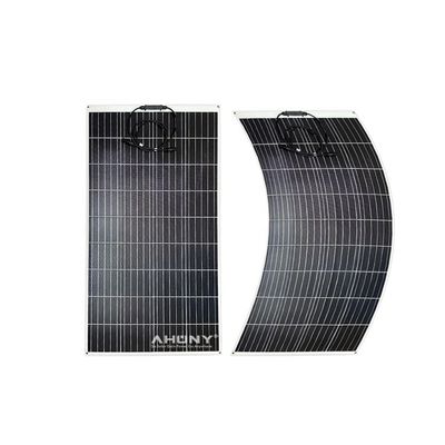 Un buen precio. Panel solar bifacial personalizado flexible de 150w mono ETFE para yates marinos RV Sistema solar panel solar flexible de vatios para motor en línea