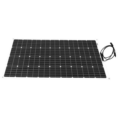 Un buen precio. Semiflexible 110W 12V mono panel solar cargador fuera de la red monocristalino plegable en línea