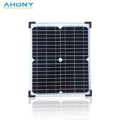 Un buen precio. Panel solar de aluminio pequeño mono Panel solar personalizado 12v 20w en línea