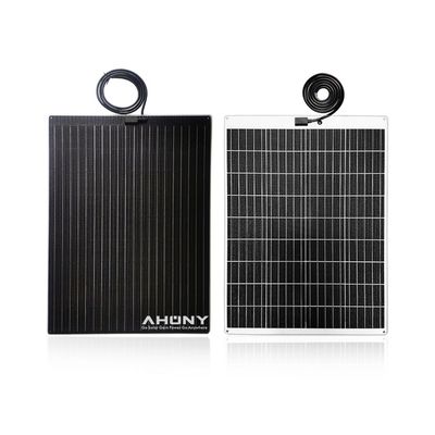 Un buen precio. 65W paneles solares semi rígidos ultra delgados para acampar en el mar en línea