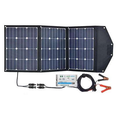 Un buen precio. Kit solar plegable portátil ligero 40w 120w Paneles solares para acampar en línea