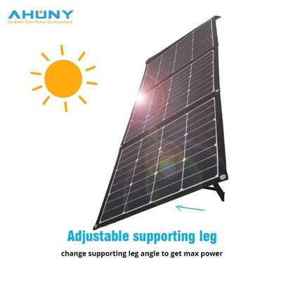 Un buen precio. Energía solar 120W Kit de paneles solares plegables Cargador Bolsa de tela para camper 4WD Tourers RV en línea