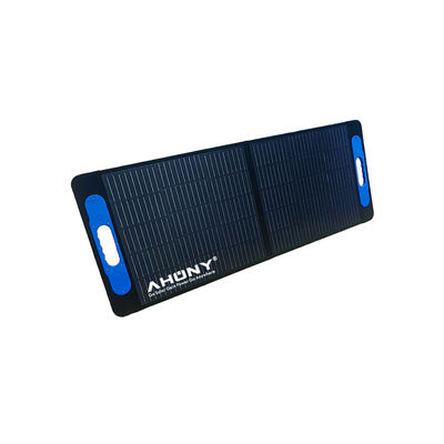 Un buen precio. Cargador de paneles solares plegable portátil manta sombrilla colchoneta Longi Celda 50w 80w 100w 200w Para computadora portátil y teléfono con controlador USB tipo C incorporado en línea