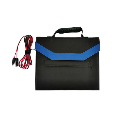 Un buen precio. Paneles solares monocristalinos portátiles plegables personalizados 120W Kit de carga de celda solar Mono PERC para campistas, autocaravanas y actividades al aire libre en línea