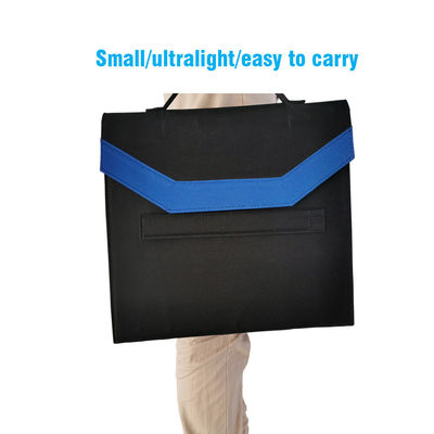 Un buen precio. Panel solar plegable Sunpower 60W 100W Opciones Kit de cargador de estación de energía portátil con celdas monocristalinas IBC en línea