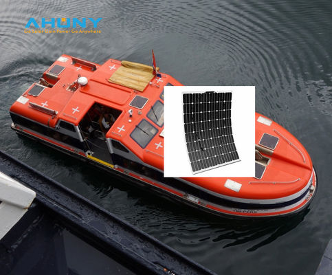 Un buen precio. Panel solar flexible de 200w Longi Celular para botes salvavidas marinos Yacht Fuente de alimentación OEM Diseño en línea