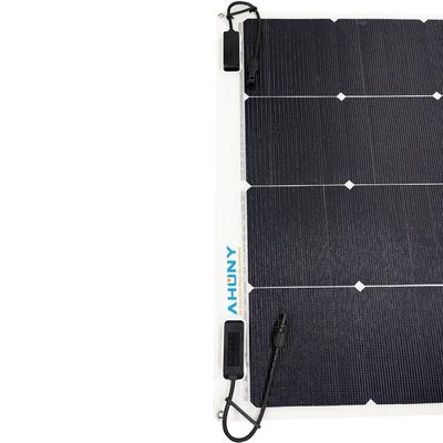 Un buen precio. HJT 150W Panel solar semiflexible ultra delgado plegable para camionetas de acampada RV en línea