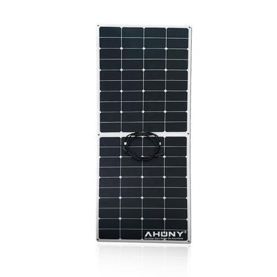 Semi Solar Flexible Panel de Sombra Tolerancia 145w Medio Corte Mono Panel Solar para RV Marino Velero