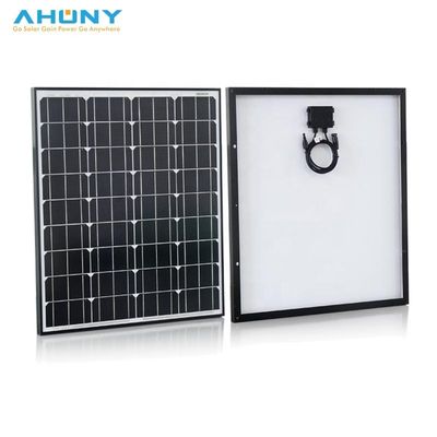 Panel solar de células de grado 5BB A Panel solar mono de 50w para carga de baterías de 12 voltios