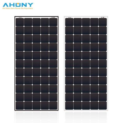 Un buen precio. 12v 200w Kit de paneles solares de vidrio Modulo solar de vidrio mono Tipo estándar en línea