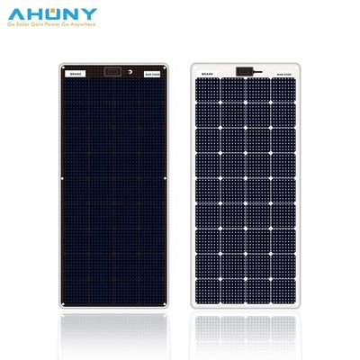 Un buen precio. Energía solar de contacto negro panel solar transitable de 120 vatios semiflexible para RV barco marino en línea