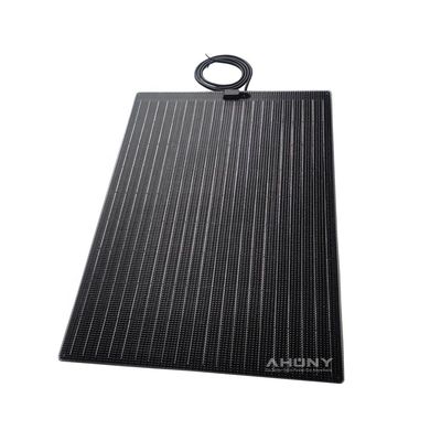 calidad Mono Semi rígido Marino 100w Modulo Solar A prueba de agua salada 12V Pv Cargador de batería fábrica
