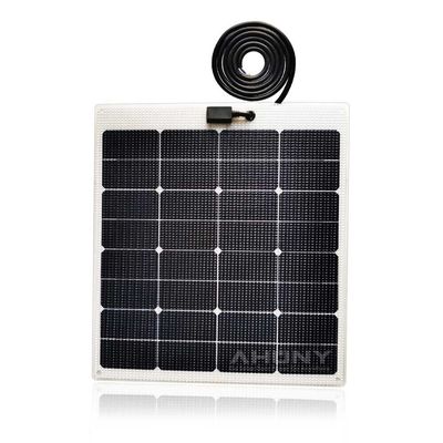 Un buen precio. Panel solar de 12 voltios de 60 vatios negro desconectado de la red para el sistema solar para el hogar de la embarcación RV en línea