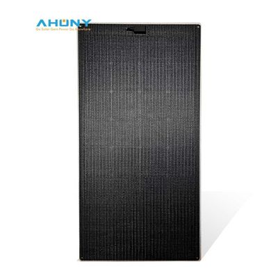 Un buen precio. Paneles solares semirrígidos negros Antideslizamiento Panel solar marino de 100 vatios en línea