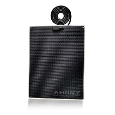 Un buen precio. Energía solar paneles solares semi rígidos 40w panel solar transparente pv módulo caminar en dura para marina flotante luz de la cubierta bouy en línea