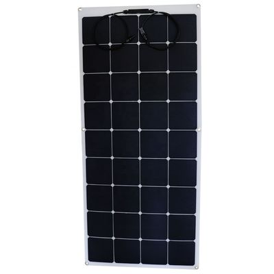 Un buen precio. Panel solar monocristalino flexible de 120 vatios ligero para vehículos rodantes camiones carpas del océano en línea