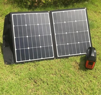 Un buen precio. 60w 80w 120w paneles solares portátiles pequeños montaje en tierra para emergencias en línea