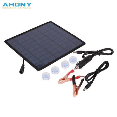 Cargador de batería de paneles solares policristalinos de 18V 5.5W para motocicletas de automóviles