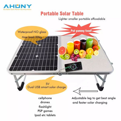 Panel solar portátil de 55w 18v