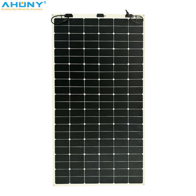 Panel solar de células solares semiflexibles con tolerancia a la sombra 240w para el techo del aparcamiento de automóviles