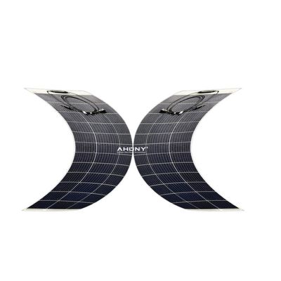 Un buen precio. Panel solar de 100w HJT Celular Semi flexible fuera de la red para RVs Barcas Camperos Techo de tienda en línea