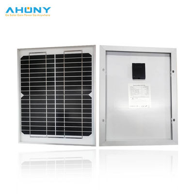 Un buen precio. Panel solar de vidrio rígido monocristalino para cámara de circuito cerrado / luz solar en línea