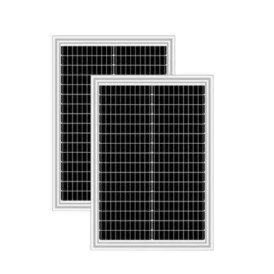 50w 12v 24v PERC Panel solar mono de grado A PV fotovoltaico para una mayor producción de energía