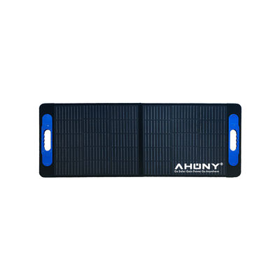 OEM ODM Sistema de paneles solares portátiles de mango duradero de 100w CE ROHS Kit de paneles solares plegables al aire libre para techo de campamento de RV
