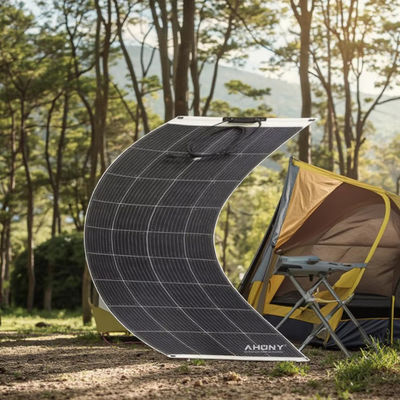 Un buen precio. Panel solar monocristalino ligero flexible ETFE paneles solares fotovoltaicos flexibles 180w resistente al agua CE ROHS en línea