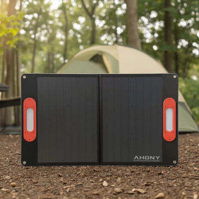 Un buen precio. Panel solar plegable de silicio monocristalino de 250w Compacto y resistente a la intemperie para aventuras al aire libre en línea