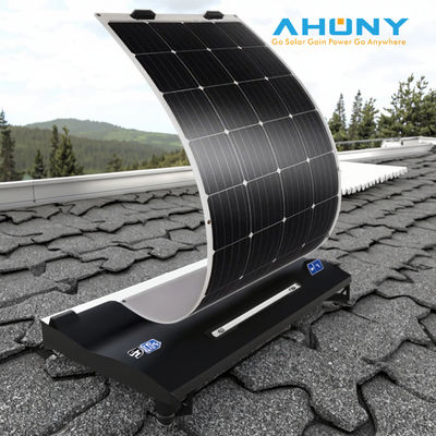 Un buen precio. Modulos solares monoflexibles de alta eficiencia a prueba de agua 135W 200W 300 watts paneles monocristalinos para el techo de la casa barco de automóviles RV en línea