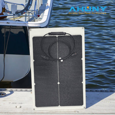 Panel solar semiflexible de alta eficiencia de 250W - Ultradelgado de grado marino para barcos, navegación y camping, precio de fábrica