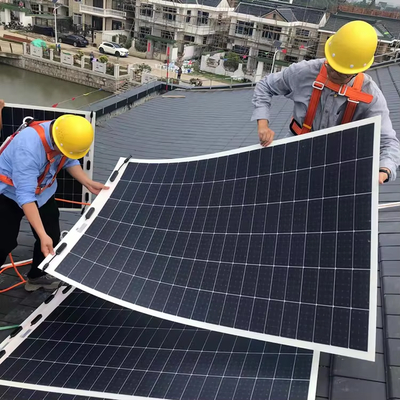 Un buen precio. Panel solar flexible de 50W ETFE IP65 a prueba de agua para acampada al aire libre en vehículos recreativos en línea