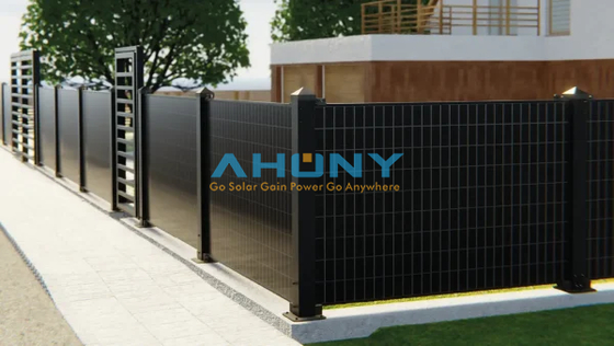 Un buen precio. Sistema de cercado solar bifacial vertical para planta de energía, módulo fotovoltaico solar para hogar, agricultura y piscina en línea