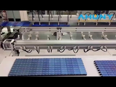 Panel solar monocristalino de vidrio AHONY 50w soldadura automática porc HJT producen módulo PV de la célula