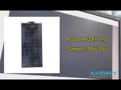 100w 115w 12V 18V 20V Mono de peso ligero portable paneles solares flexibles para el camping RV barco