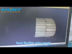 Mono impermeable 100w panel solar semiflexible prueba flexible sin grieta de célula oculta mono rv